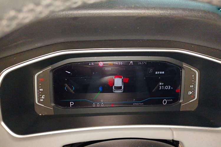 Used Volkswagen Tayron X 2023 380TSI Four-Wheel Drive Flagship Smart Edition Instrument Cluster