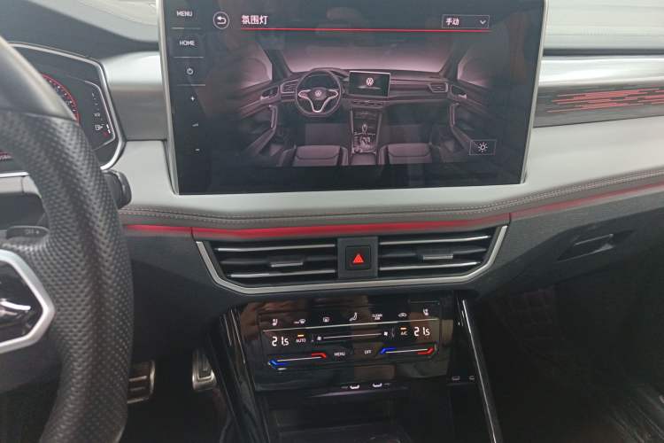 Used Volkswagen Tayron X 2023 330TSI Two-Wheel-Drive Flagship Smart Edition Audio And AC Panel