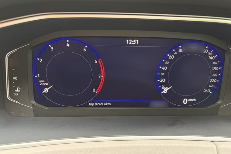Used Volkswagen Tayron X 2023 330TSI Two-Wheel-Drive Flagship Smart Edition Instrument Cluster
