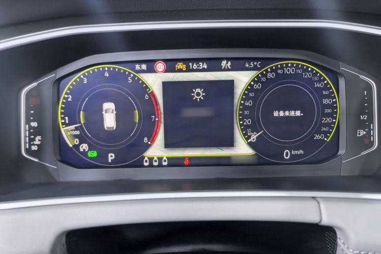 Used Volkswagen Tayron X 2023 Revised 380TSI Four-Wheel Drive Flagship Smart Edition Instrument Cluster
