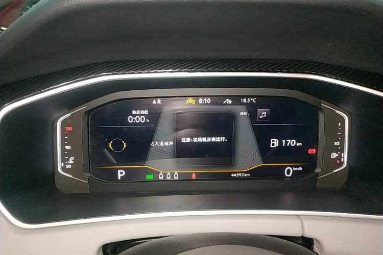 Used Volkswagen Tayron X 2023 330TSI Two-Wheel-Drive Prestige High-Energy Version Instrument Cluster