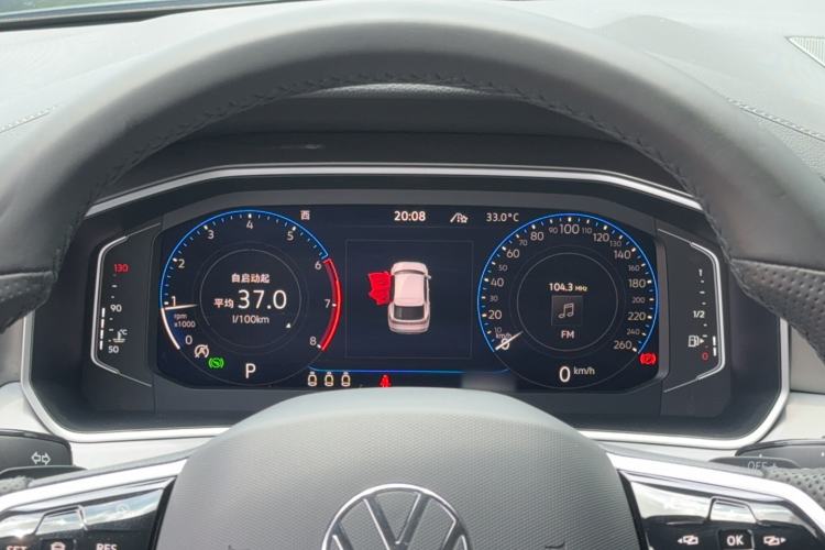 Used Volkswagen Tayron X 2023 330TSI Two-Wheel-Drive Flagship Smart Edition Instrument Cluster