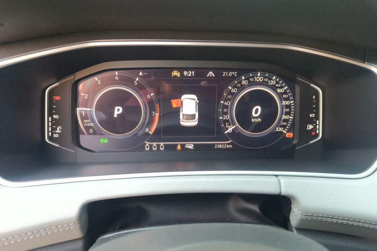 Used Volkswagen Tayron X 2023 Revised 380TSI Four-Wheel Drive Flagship Smart Edition Instrument Cluster