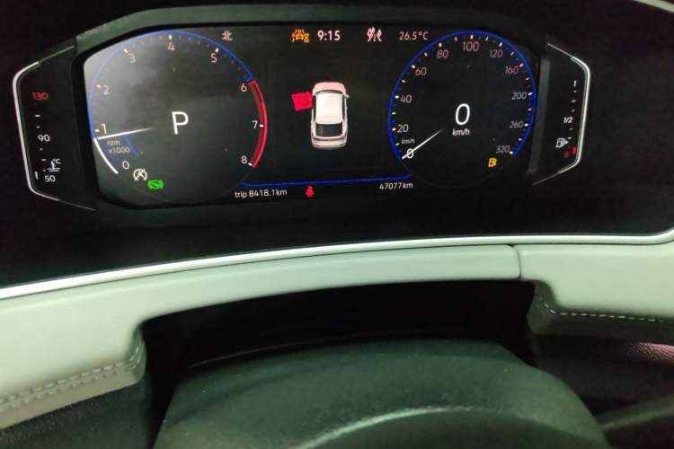Used Volkswagen Tayron X 2023 330TSI Two-Wheel-Drive Prestige High-Energy Version Odometer Close Up