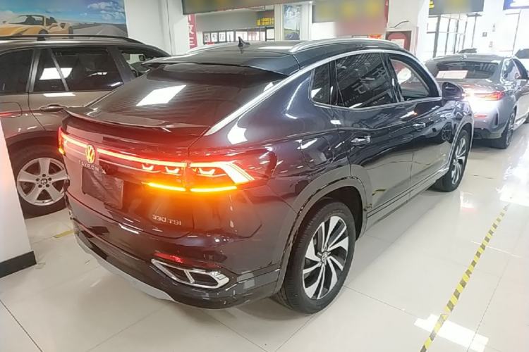 Used Volkswagen Tayron X 2023 330TSI Two-Wheel-Drive Prestige High-Energy Version Rear Right 45 Deg