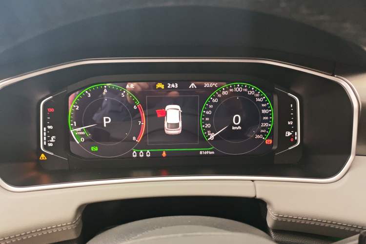 Used Volkswagen Tayron X 2023 380TSI Four-Wheel Drive Flagship Smart Edition Instrument Cluster