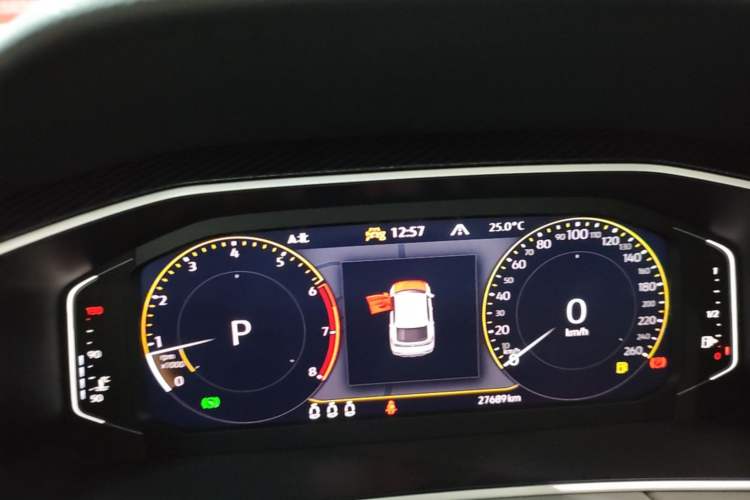 Used Volkswagen Tayron X 2023 330TSI Two-Wheel-Drive Prestige High-Energy Version Instrument Cluster