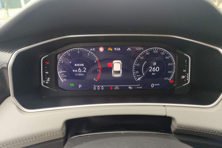 Used Volkswagen Tayron X 2023 330TSI Two-Wheel-Drive Prestige High-Energy Version Instrument Cluster