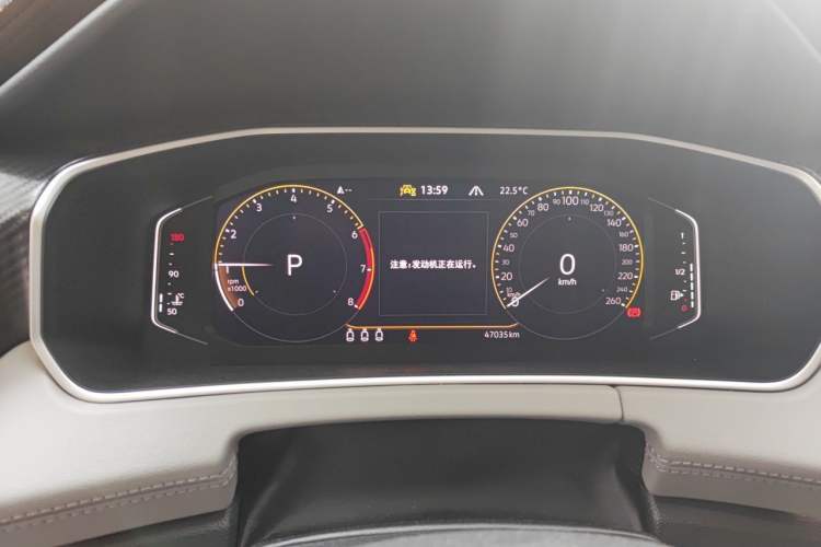 Used Volkswagen Tayron X 2023 330TSI Two-Wheel-Drive Prestige High-Energy Version Instrument Cluster