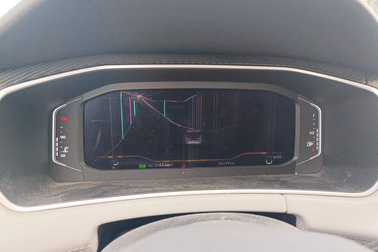 Used Volkswagen Tayron X 2023 330TSI Two-Wheel-Drive Prestige High-Energy Version Instrument Cluster