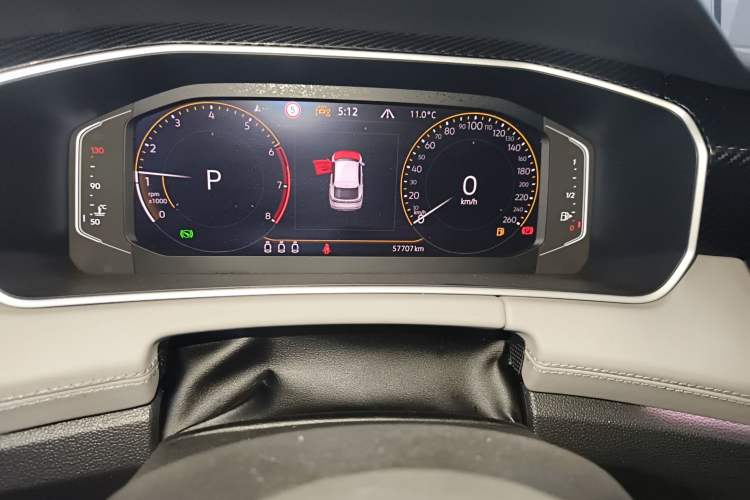 Used Volkswagen Tayron X 2023 330TSI Two-Wheel-Drive Prestige High-Energy Version Instrument Cluster