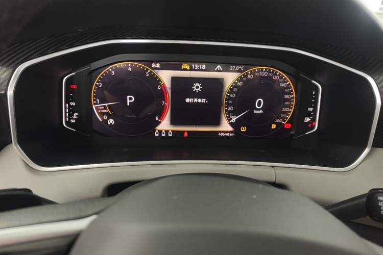 Used Volkswagen Tayron X 2023 330TSI Two-Wheel-Drive Prestige High-Energy Version Instrument Cluster