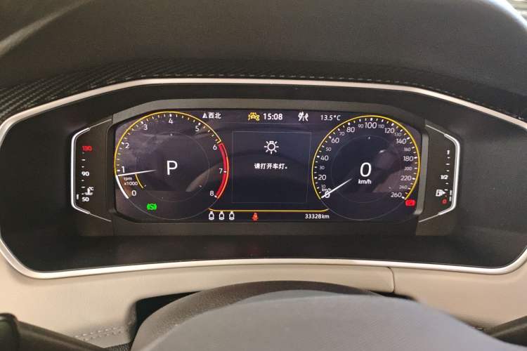 Used Volkswagen Tayron X 2023 330TSI Two-Wheel-Drive Prestige High-Energy Version Instrument Cluster
