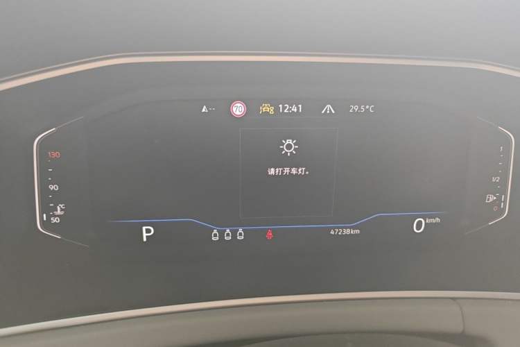 Used Volkswagen Tayron X 2023 330TSI Two-Wheel-Drive Flagship Smart Edition Instrument Cluster