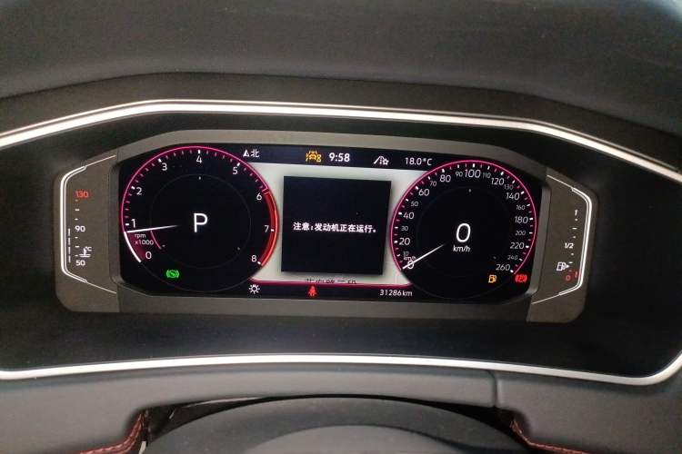 Used Volkswagen Tayron X 2023 330TSI Two-Wheel-Drive Flagship Smart Edition Instrument Cluster
