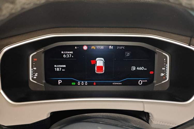 Used Volkswagen Tayron X 2023 380TSI Four-Wheel Drive Flagship Smart Edition Instrument Cluster