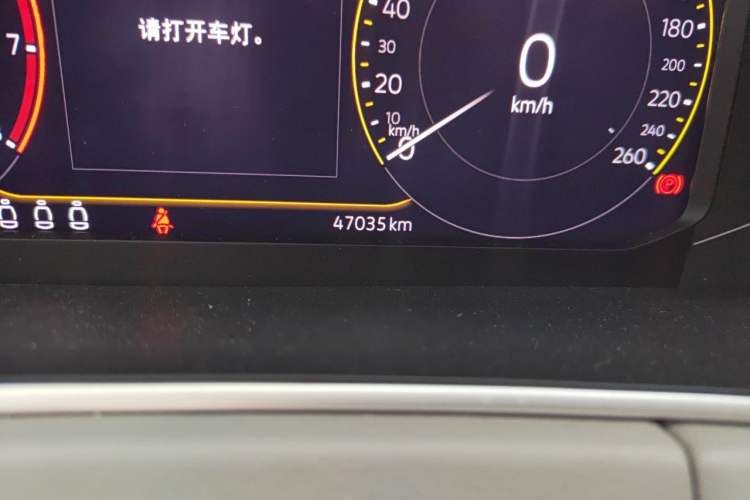 Used Volkswagen Tayron X 2023 330TSI Two-Wheel-Drive Prestige High-Energy Version Odometer Close Up