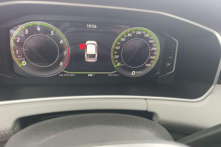Used Volkswagen Tayron X 2023 330TSI Two-Wheel-Drive Prestige High-Energy Version Odometer Close Up