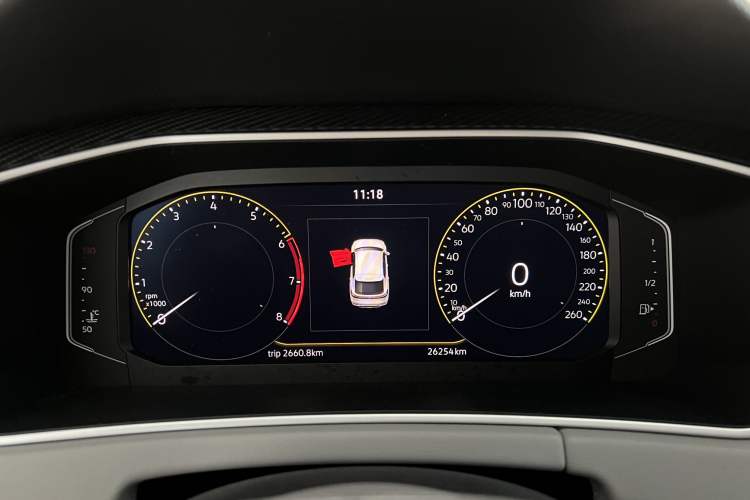 Used Volkswagen Tayron X 2023 330TSI Two-Wheel-Drive Prestige High-Energy Version Odometer Close Up