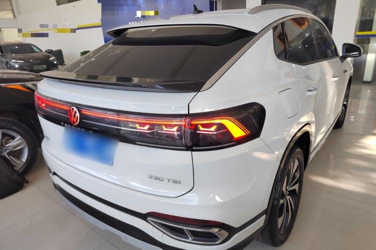 Used Volkswagen Tayron X 2023 330TSI Two-Wheel-Drive Prestige High-Energy Version Rear Right 45 Deg