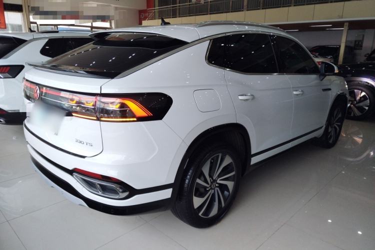 Used Volkswagen Tayron X 2023 330TSI Two-Wheel-Drive Prestige High-Energy Version Rear Right 45 Deg