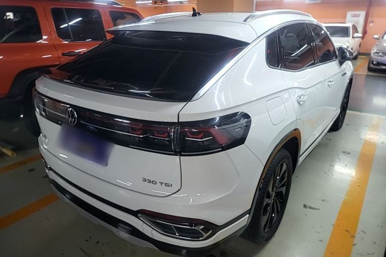Used Volkswagen Tayron X 2023 330TSI Two-Wheel-Drive Prestige High-Energy Version Rear Right 45 Deg