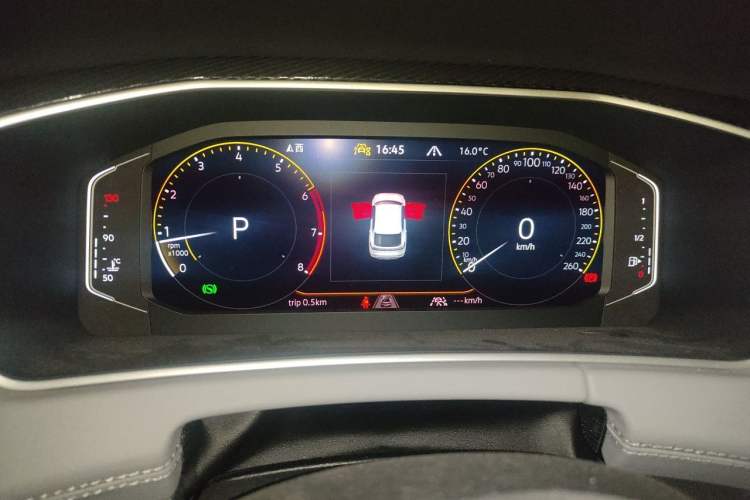 Used Volkswagen Tayron X 2024 330TSI Two-Wheel-Drive Prestige High-Energy Edition Instrument Cluster