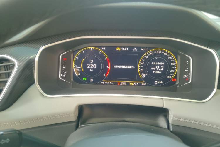 Used Volkswagen Tayron X 2024 330TSI Two-Wheel-Drive Prestige High-Energy Edition Instrument Cluster