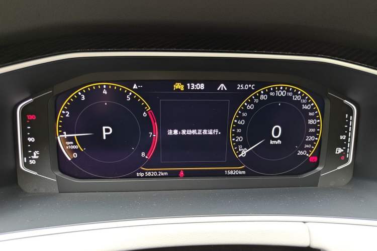Used Volkswagen Tayron X 2024 330TSI Two-Wheel-Drive Prestige High-Energy Edition Instrument Cluster