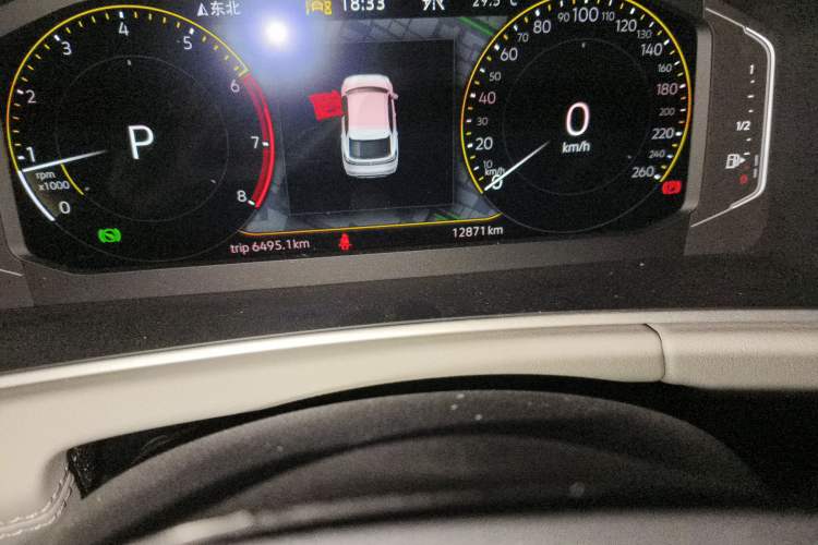 Used Volkswagen Tayron X 2024 330TSI Two-Wheel-Drive Prestige High-Energy Edition Odometer Close Up