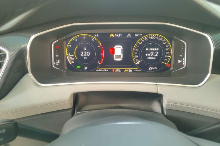 Used Volkswagen Tayron X 2024 330TSI Two-Wheel-Drive Prestige High-Energy Edition Odometer Close Up