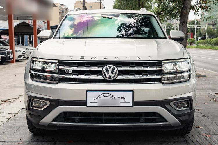 Used Volkswagen Teramont 2017 530 V6 Four-Wheel Drive Luxury Edition Exterior 4