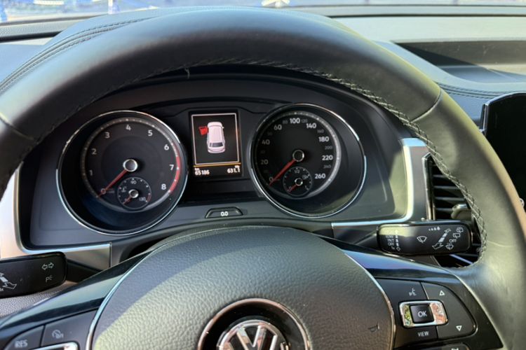 Used Volkswagen Teramont 2019 380TSI Four-Wheel Drive Luxury Version China V Standard Odometer Close Up