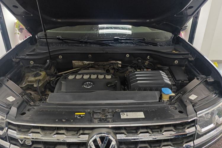 Used Volkswagen Teramont 2017 530 V6 Four-Wheel Drive Luxury Edition Engine Bay