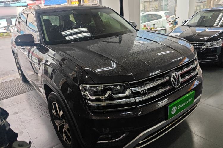 Used Volkswagen Teramont 2017 530 V6 Four-Wheel Drive Luxury Edition Front Right 45 Deg