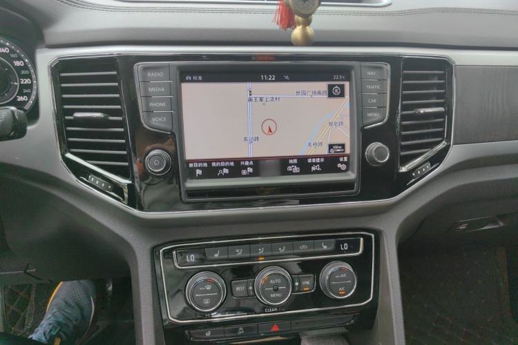 Used Volkswagen Teramont 2017 380TSI Four-Wheel Drive Flagship Edition Audio And AC Panel