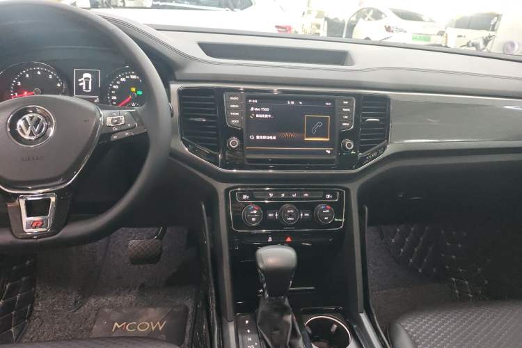 Used Volkswagen Teramont 2017 380TSI Four-Wheel Drive Comfort Edition Audio And AC Panel