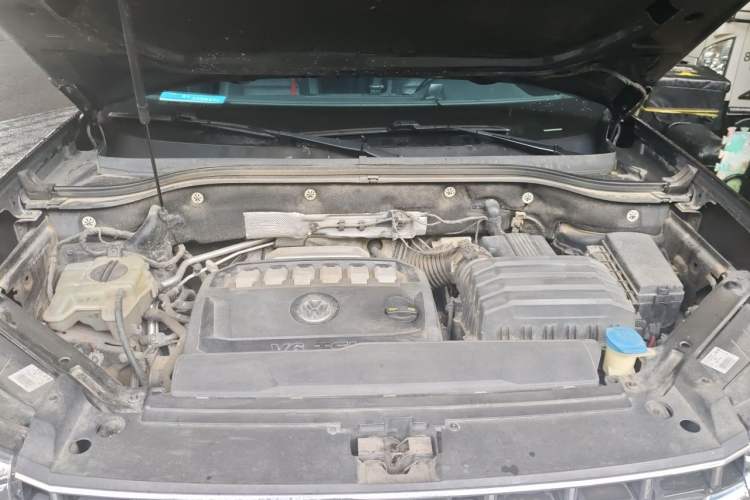 Used Volkswagen Teramont 2017 530 V6 Four-Wheel Drive Flagship Edition Engine Bay