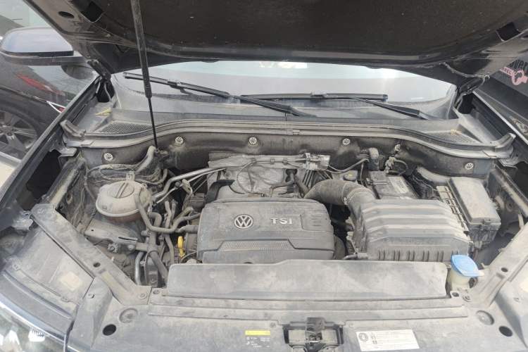 Used Volkswagen Teramont 2017 380TSI Four-Wheel Drive Luxury Edition Engine Bay