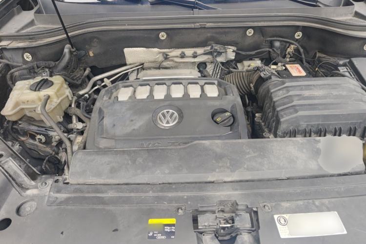 Used Volkswagen Teramont 2017 530 V6 Four-Wheel Drive Flagship Edition Engine Bay