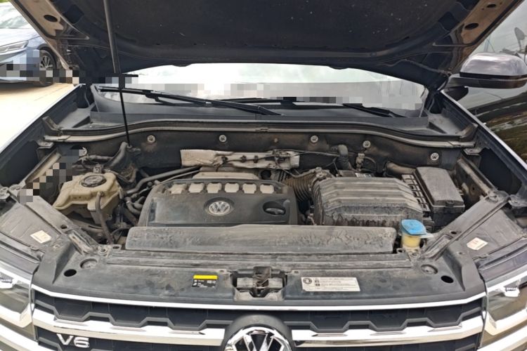 Used Volkswagen Teramont 2017 530 V6 Four-Wheel Drive Luxury Edition Engine Bay