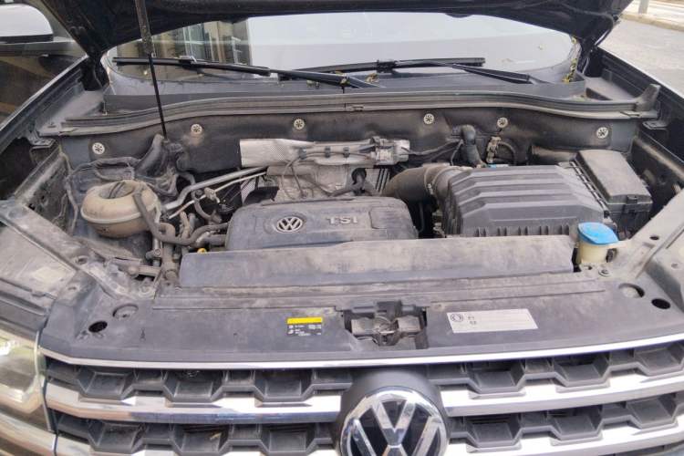 Used Volkswagen Teramont 2017 380TSI Four-Wheel Drive Luxury Edition Engine Bay
