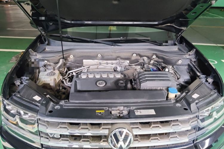 Used Volkswagen Teramont 2017 530 V6 Four-Wheel Drive Luxury Edition Engine Bay