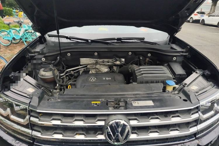 Used Volkswagen Teramont 2017 380TSI Four-Wheel Drive Luxury Edition Engine Bay