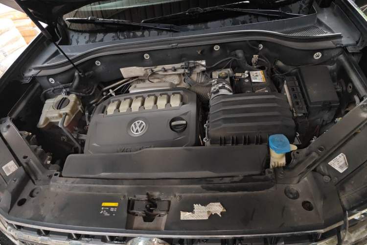 Used Volkswagen Teramont 2017 530 V6 Four-Wheel Drive Flagship Edition Engine Bay