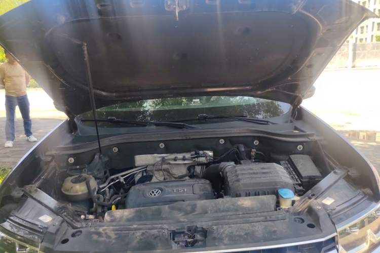 Used Volkswagen Teramont 2017 380TSI Four-Wheel Drive Luxury Edition Engine Bay