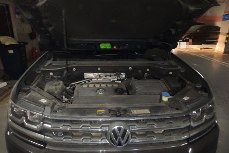 Used Volkswagen Teramont 2017 530 V6 Four-Wheel Drive Luxury Edition Engine Bay