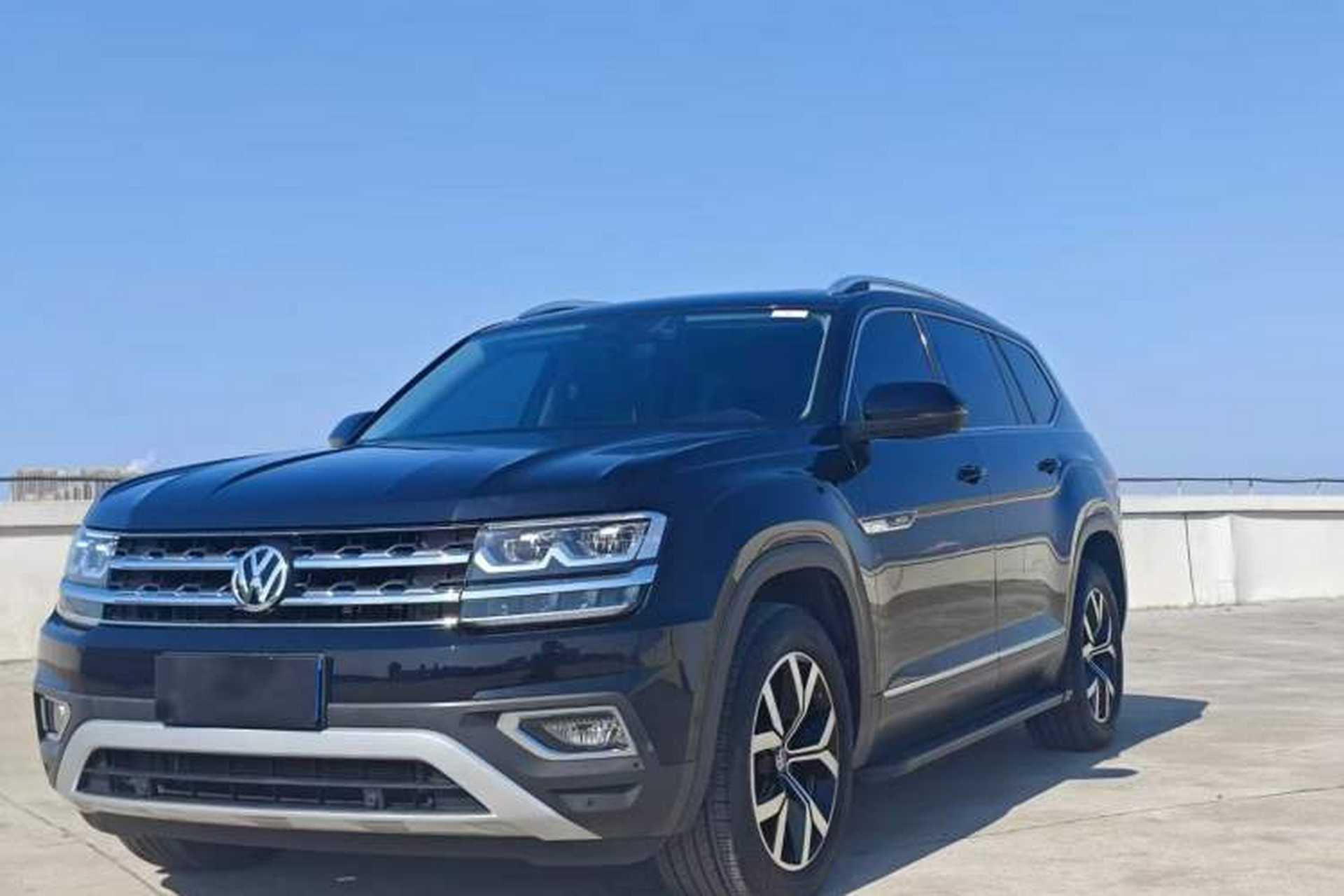 Used Volkswagen Teramont 2017 380TSI Four-Wheel Drive Luxury Edition Front Left 45 Deg