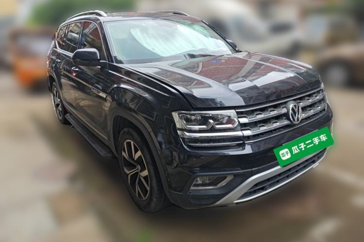 Used Volkswagen Teramont 2017 380TSI Four-Wheel Drive Luxury Edition Front Right 45 Deg