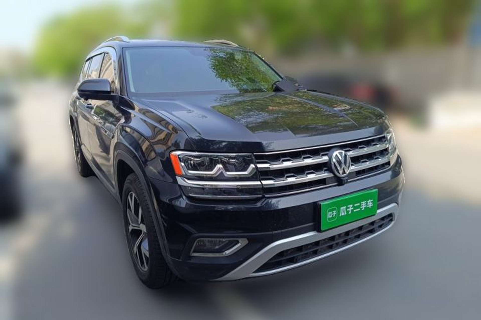 Used Volkswagen Teramont 2017 380TSI Four-Wheel Drive Luxury Edition Front Right 45 Deg